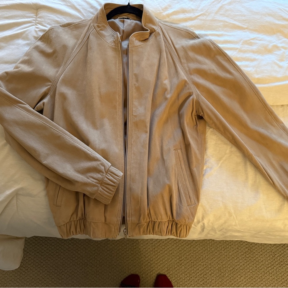 Neto Canadian Vintage Leather Bomber Jacket